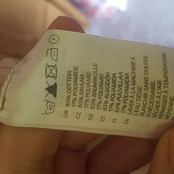 H&M dusty salmon colored cardigan - Picture 3 of 7